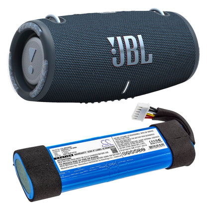 7.4V, 5200mAh, Li-ion Battery fits Jbl, Xtreme 3, 38.48Wh