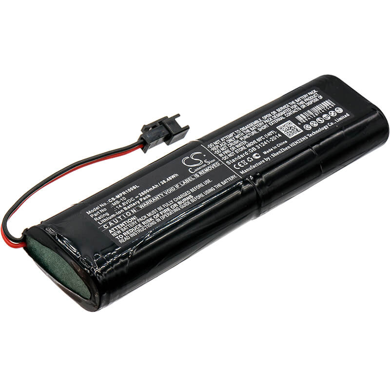 14.8V, 2600mAh, Li-ion Battery fits Mipro, Ma-100, Ma-303, 38.48Wh