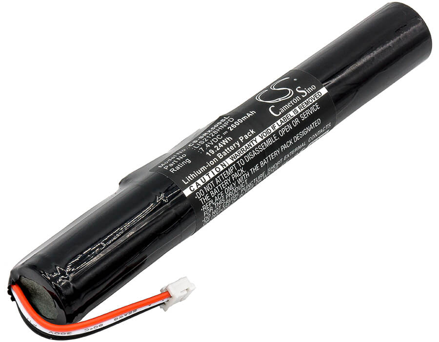 7.4V, 2600mAh, Li-ion Battery fits Sony, Srs-x5, 19.24Wh