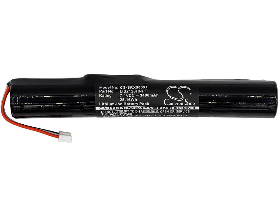 7.4V, 3400mAh, Li-ion Battery fits Sony, Srs-x5, 25.16Wh