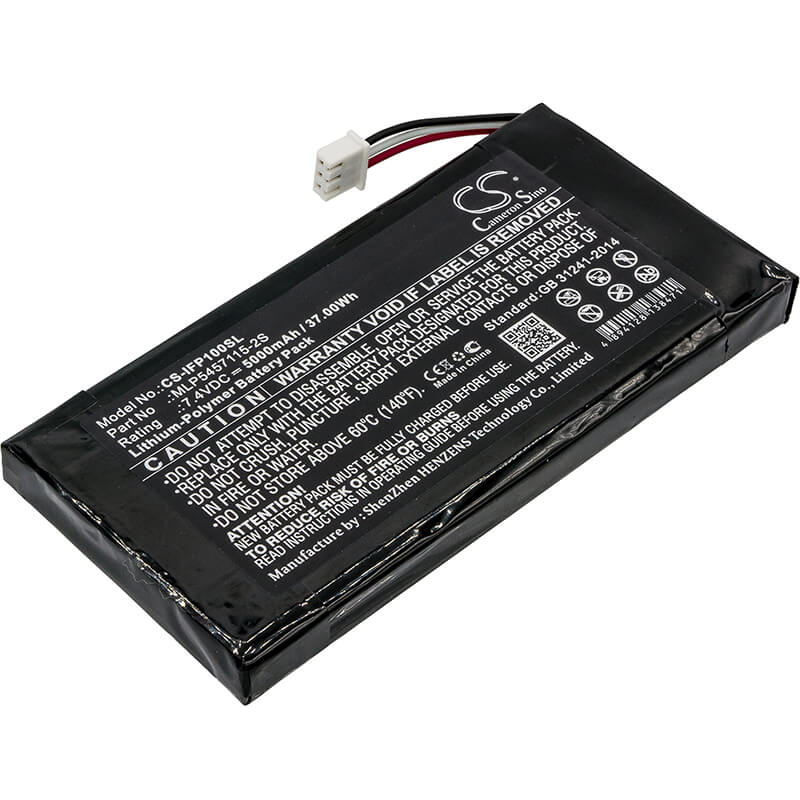 7.4V, 5000mAh, Li-Polymer Battery fits Infinity, One Premium, 37Wh