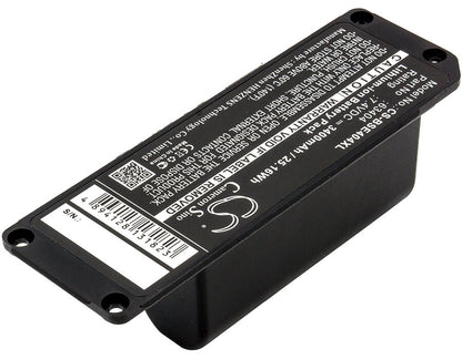 7.4V, 3400mAh, Li-ion Battery fits Bose, 413295, Soundlink Mini, 25.16Wh