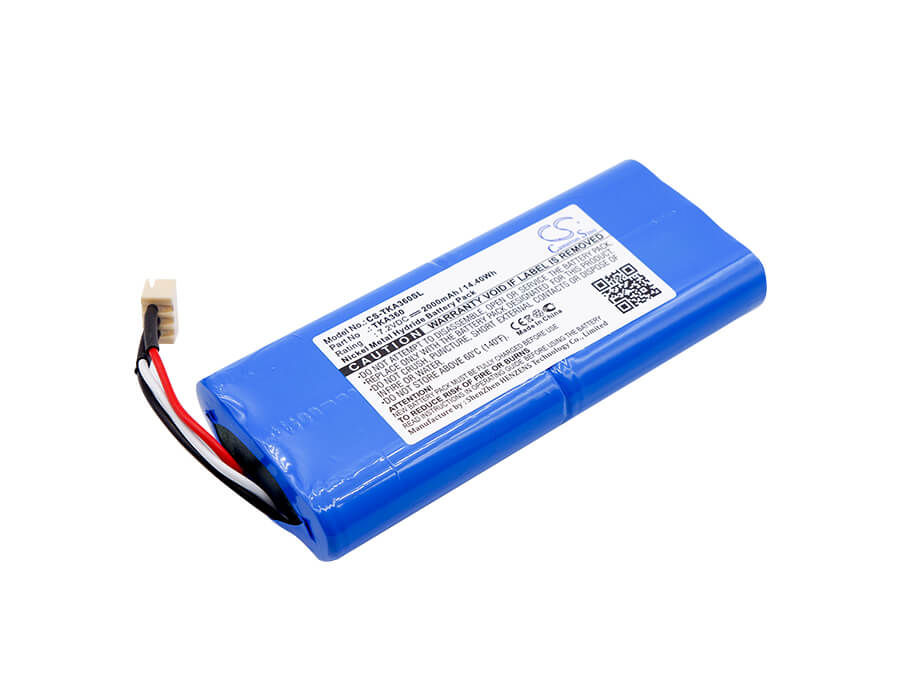 7.2V, 2000mAh, Ni-MH Battery fits Tdk, Life On Record A360, Life On Record Q35, 14.4Wh