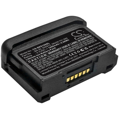 3.7V, 1800mAh, Li-ion Battery fits Sennheiser, Avx Bodypack Transmitter, Avx Sk Bodypack Transmitters, 6.66Wh