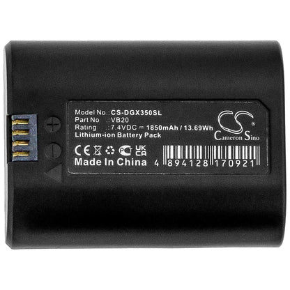 7.4V, 1850mAh, Li-ion Battery fits Godox, V350, V350c, 13.69Wh