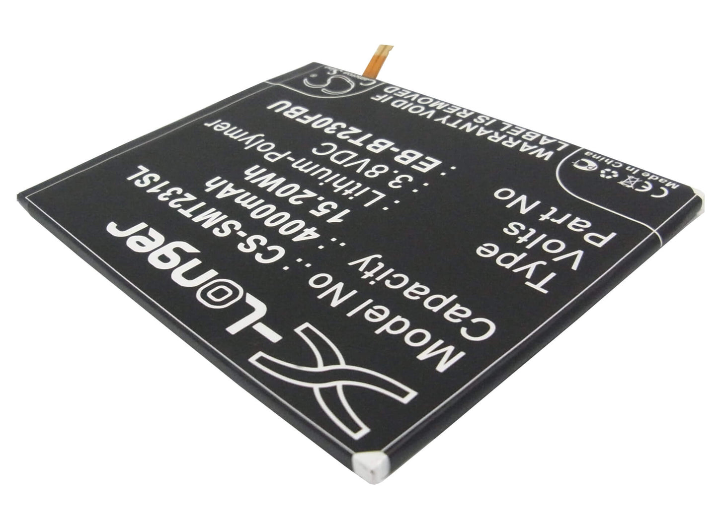 3.8V, 4000mAh, Li-Polymer Battery fits Samsung, 403sc, Degas, 15.2Wh