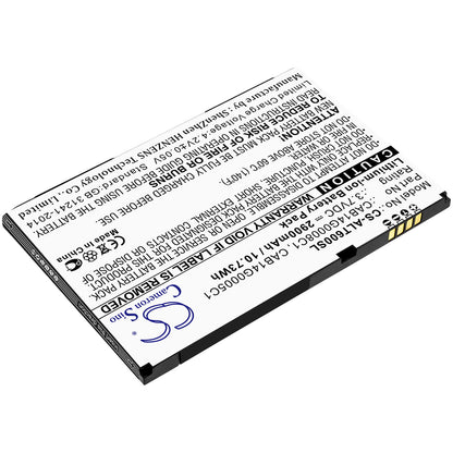 3.7V, 2900mAh, Li-ion Battery fits Alcatel, One Touch T60, Ot-t60, 10.73Wh