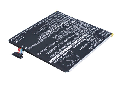 3.8V, 3900mAh, Li-Polymer Battery fits Asus, Fe375cg, Fe375cxg, 14.82Wh