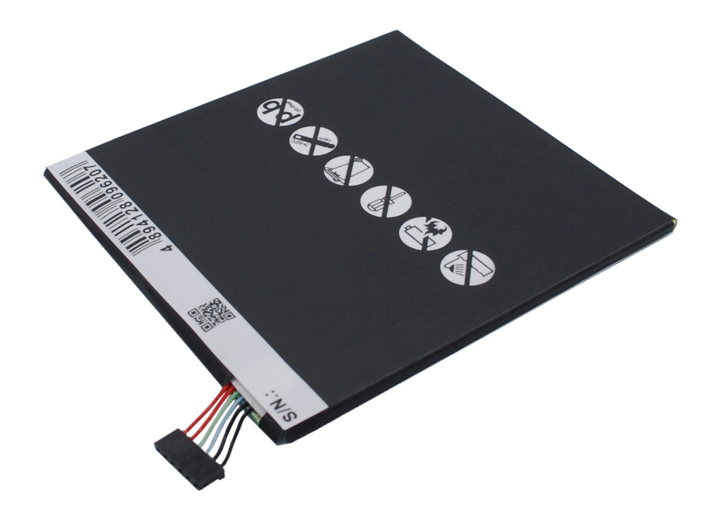 3.8V, 3900mAh, Li-Polymer Battery fits Asus, Fe170cg, Fonepad 7" Dual Sim Phablet, 14.82Wh