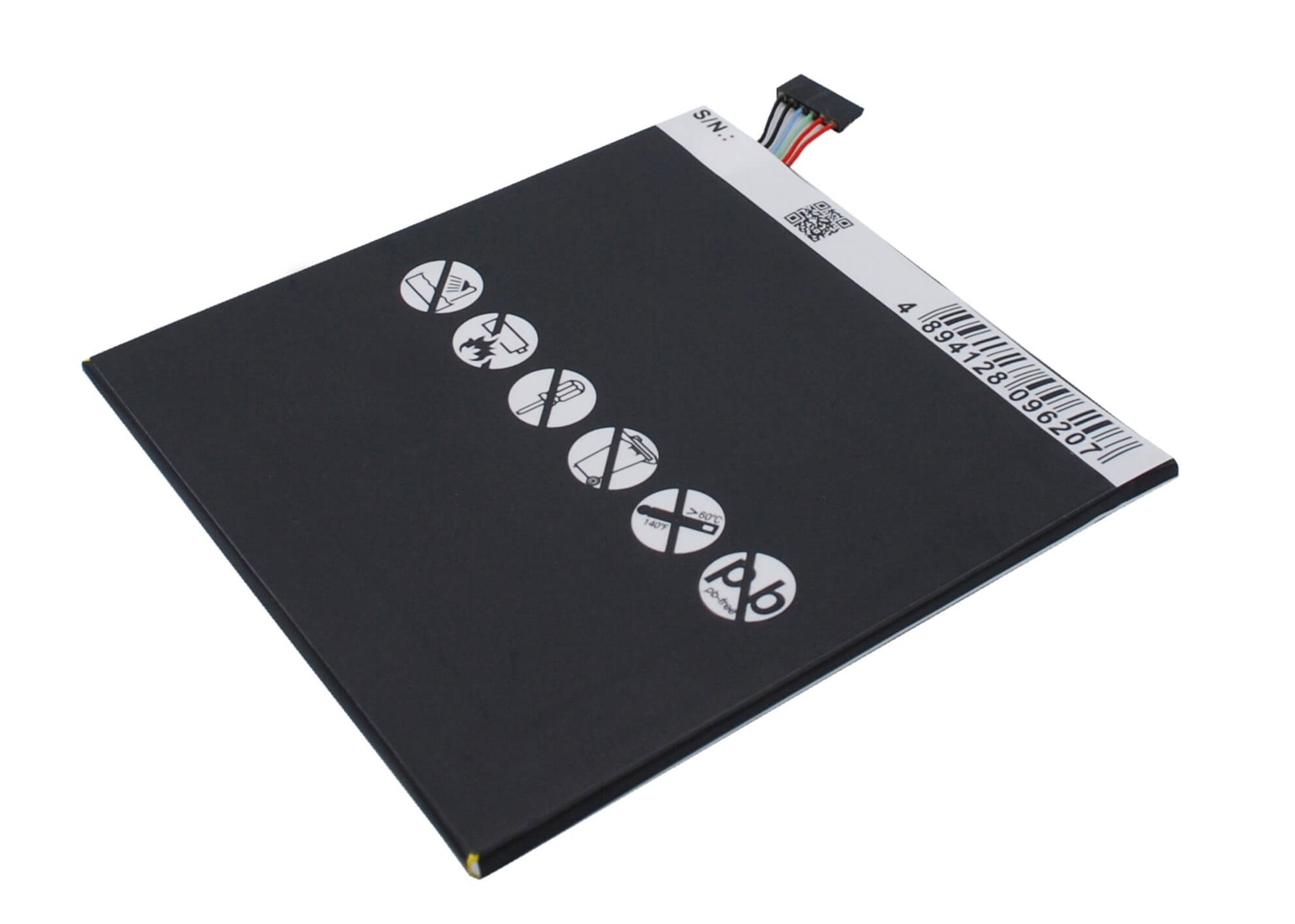 3.8V, 3900mAh, Li-Polymer Battery fits Asus, Fe170cg, Fonepad 7" Dual Sim Phablet, 14.82Wh