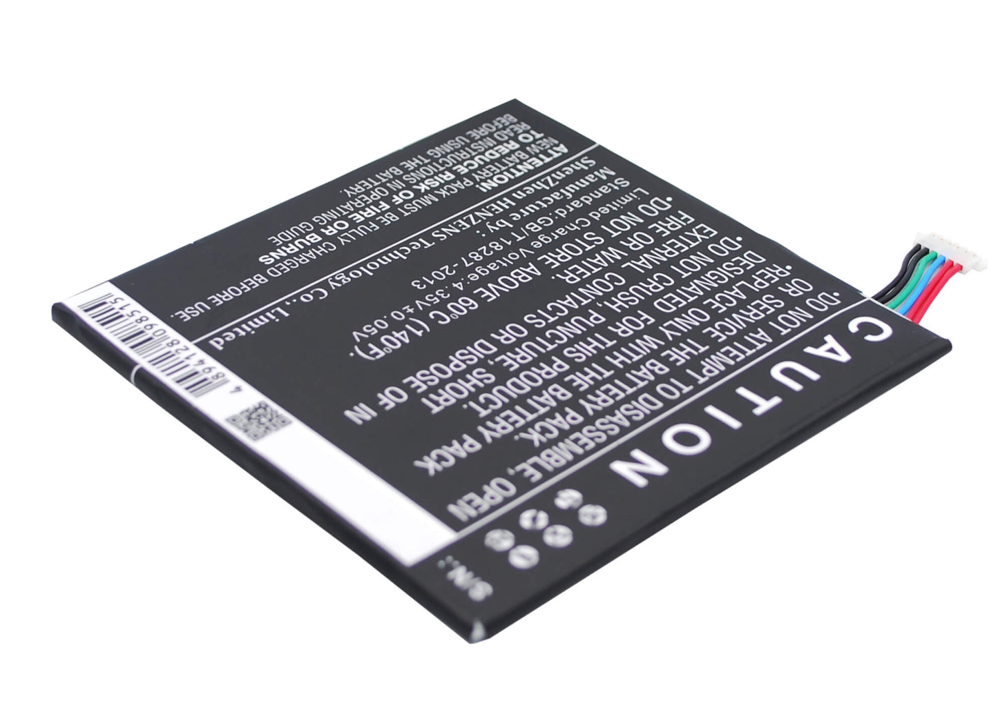3.8V, 4000mAh, Li-Polymer Battery fits Lg, Pad 7.0, V400, 15.2Wh