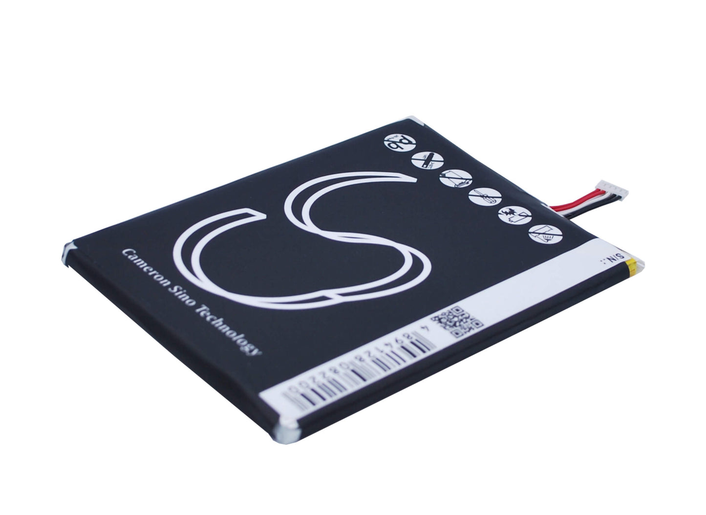 3.7V, 3200mAh, Li-Polymer Battery fits Lenovo, A2, A2107, 11.84Wh