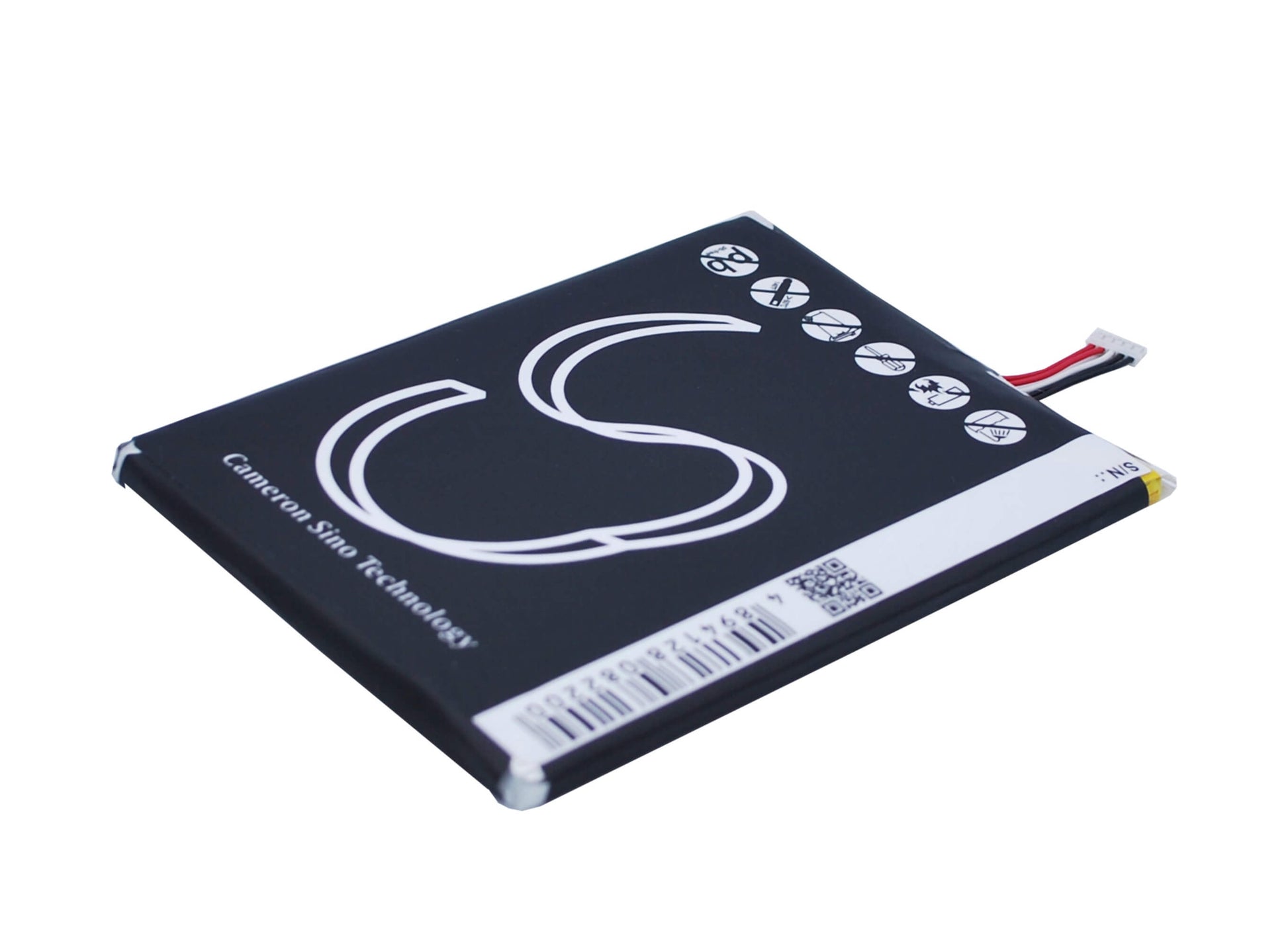 3.7V, 3200mAh, Li-Polymer Battery fits Lenovo, A2, A2107, 11.84Wh