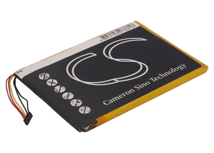 3.7V, 3200mAh, Li-Polymer Battery fits Viewsonic, Zoompad, 11.84Wh