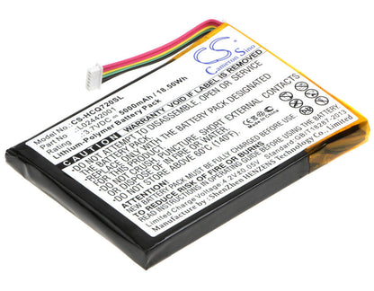 3.7V, 5000mAh, Li-Polymer Battery fits Hp, Cq720a, Estation Zeen, 18.5Wh