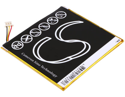 3.7V, 2700mAh, Li-Polymer Battery fits Acer, Iconia One 7 B1-770, 9.99Wh