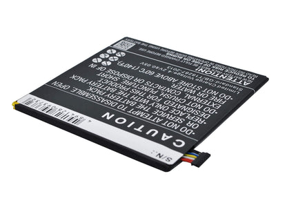 3.7V, 3400mAh, Li-Polymer Battery fits Amazon, 26s1006, B00kc6i06s, 12.58Wh