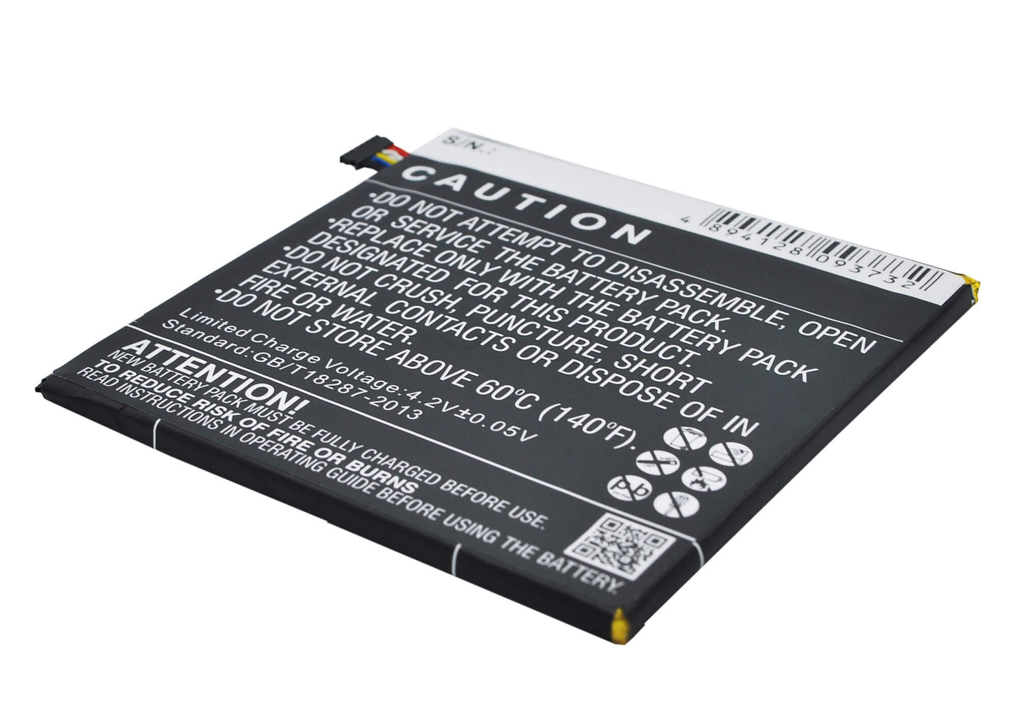 3.7V, 3400mAh, Li-Polymer Battery fits Amazon, 26s1006, B00kc6i06s, 12.58Wh