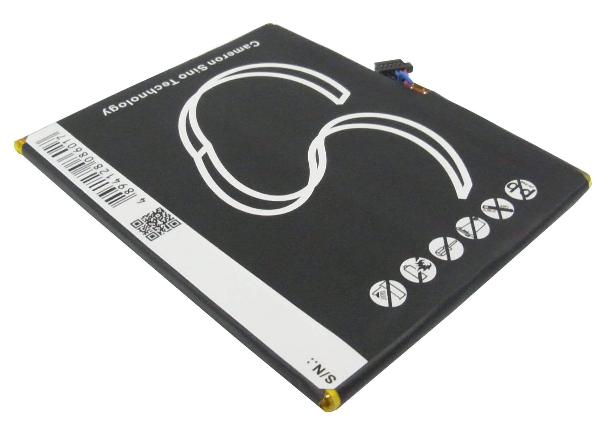 3.7V, 4150mAh, Li-Polymer Battery fits Alcatel, One Touch Evo 7, Ot-t70, 15.355Wh