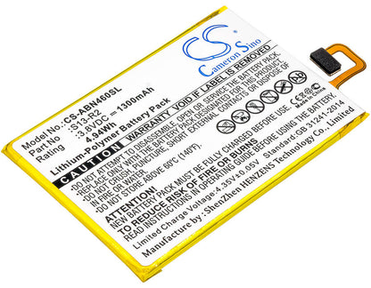 3.8V, 1300mAh, Li-Polymer Battery fits Amazon, Kindle Voyage, Nm460gz, 4.94Wh