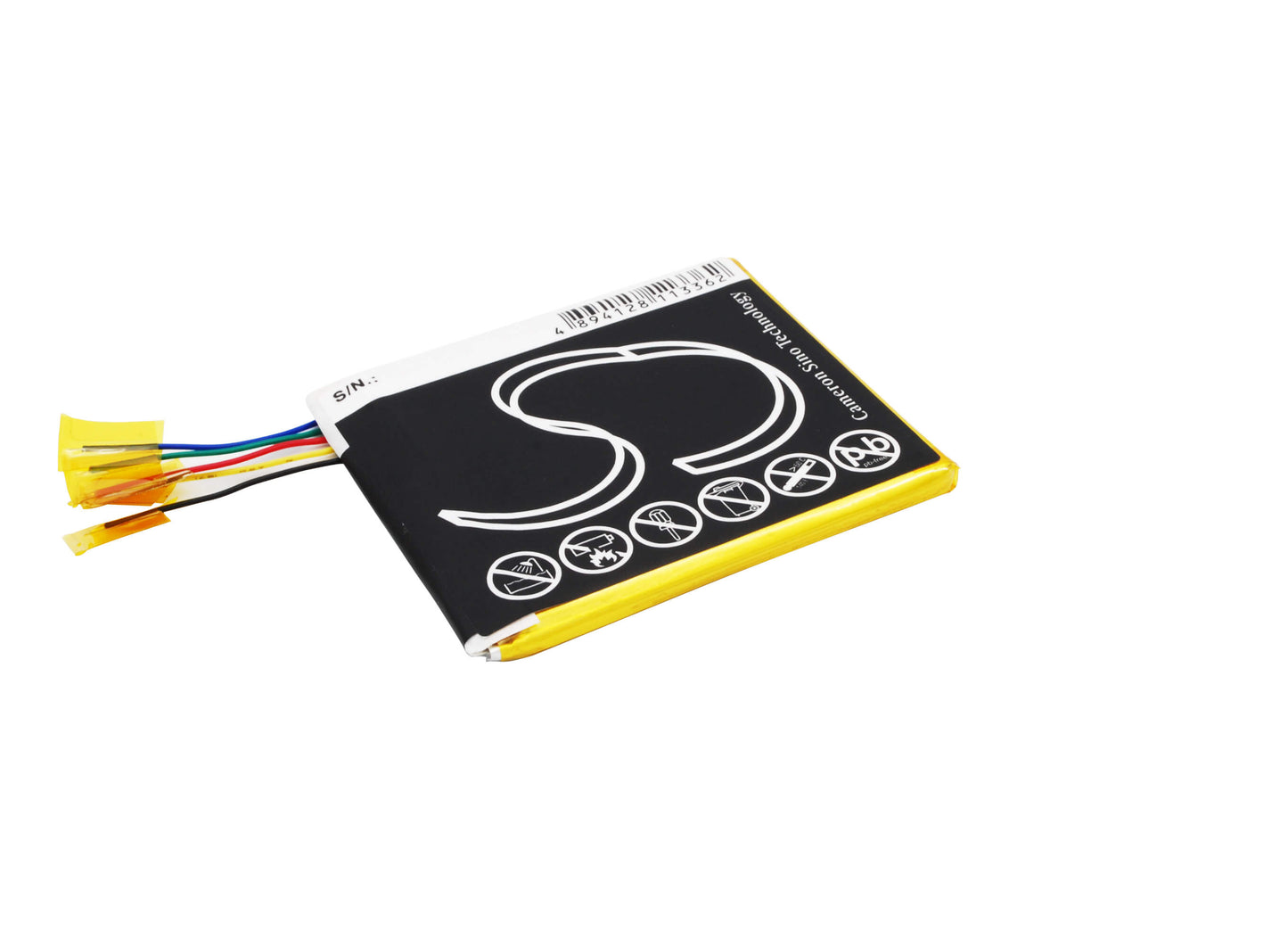 3.7V, 2350mAh, Li-Polymer Battery fits Fuhu, Nabi Jr, Nabijr-nv5a, 8.695Wh