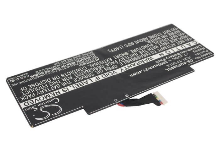 7.4V, 2900mAh, Li-Polymer Battery fits Asus, Tf300, Tf300t, 21.46Wh