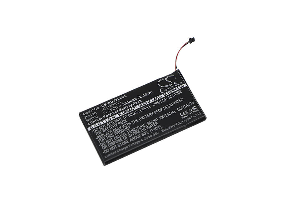 3.7V, 550mAh, Li-Polymer Battery fits Asus, Transformer Book T300l Keyboar, Transformer Book T300la, 2.035Wh