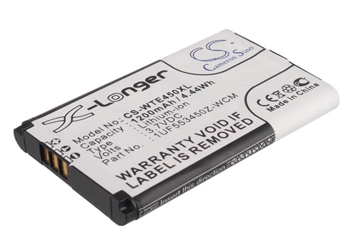 3.7V, 1200mAh, Li-ion Battery fits Wacom, Cth-470, Cth-470s, 4.44Wh