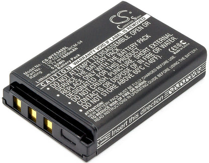 3.7V, 1600mAh, Li-ion Battery fits Wacom, Intuos4 Wireless, Ptk-540wl, 5.92Wh