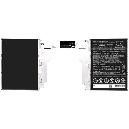 11.36V, 5000mAh, Li-Polymer Battery fits Microsoft, Surface Book 2 1835, Surface Book 2 1835 13.5" Tabl, 56.8Wh