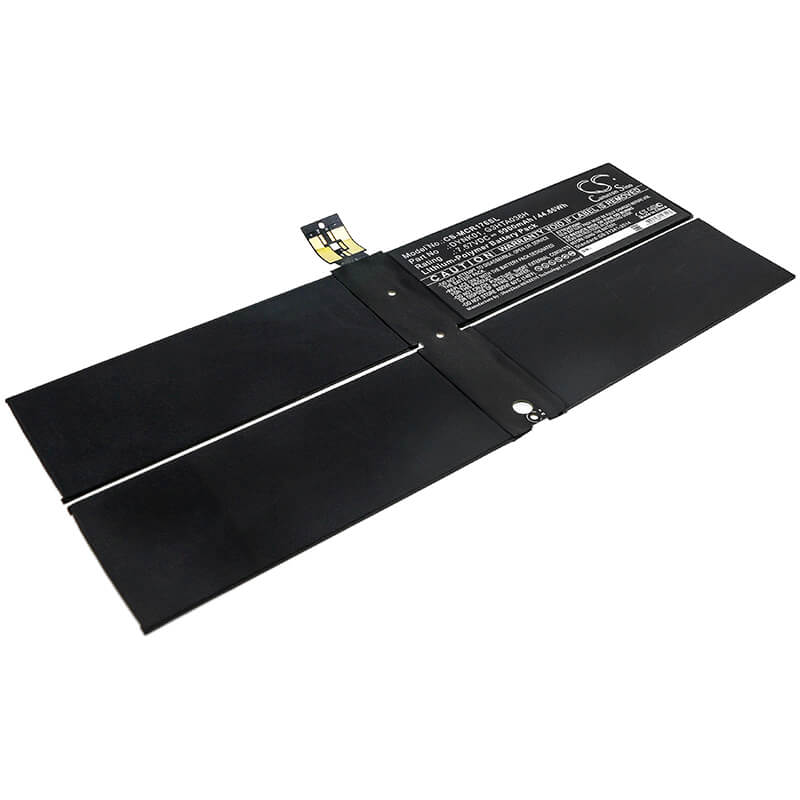 7.57V, 5900mAh, Li-Polymer Battery fits Microsoft, Surface 1769, Surface 1782, 44.663Wh
