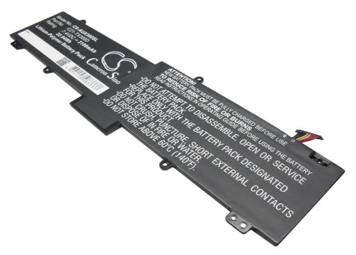7.4V, 3100mAh, Li-Polymer Battery fits Asus, Transformer Book Tx300, Transformer Book Tx300c, 22.94Wh