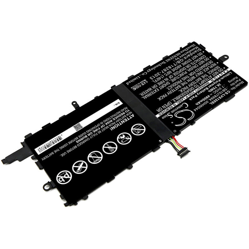 7.5V, 4900mAh, Li-Polymer Battery fits Lenovo, Thinkpad X1 (20gga00f00), Thinkpad X1 Tablet, 36.75Wh