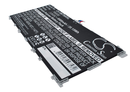 3.8V, 9500mAh, Li-Polymer Battery fits Samsung, Galaxy Tabpro 12.2, Galaxy Tabpro 12.2 Lte-a 64gb, 36.1Wh