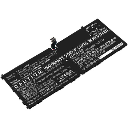 7.72V, 5050mAh, Li-Polymer Battery fits Lenovo, Thinkpad X1 3rd, 38.986Wh