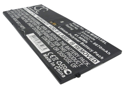 7.4V, 5670mAh, Li-Polymer Battery fits Microsoft, 9sr-00013, Surface Pro, 41.958Wh