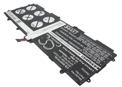 3.7V, 7000mAh, Li-Polymer Battery fits Samsung, Galaxy Note 10.1 Lte, Galaxy Tab 2 10.1, 25.9Wh