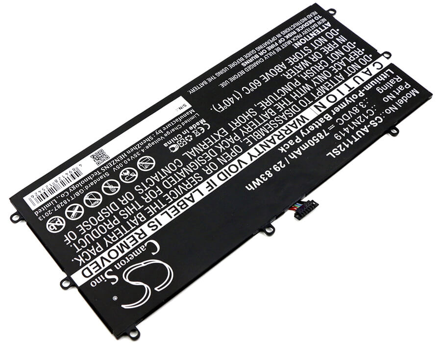 3.8V, 7850mAh, Li-Polymer Battery fits Asus, Transformer Book T100 Chi, Transformer Book T100chi-fg003, 29.83Wh