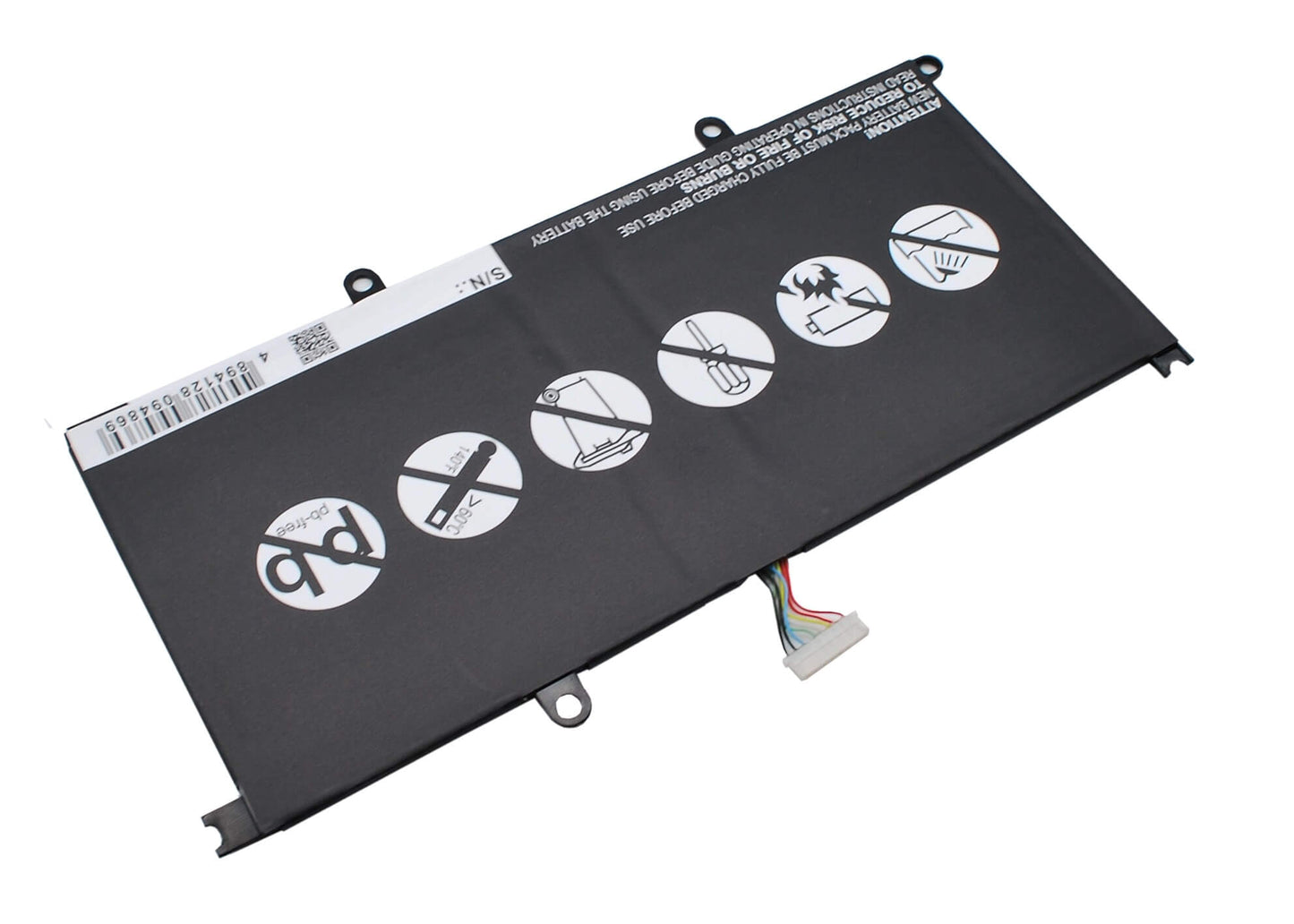 3.7V, 6800mAh, Li-Polymer Battery fits Lenovo, Ideapad K3, Ideatab K3 Lynx, 25.16Wh
