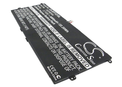 3.7V, 6000mAh, Li-Polymer Battery fits Sony, Gpt121, Sgpt121us/s, 22.2Wh