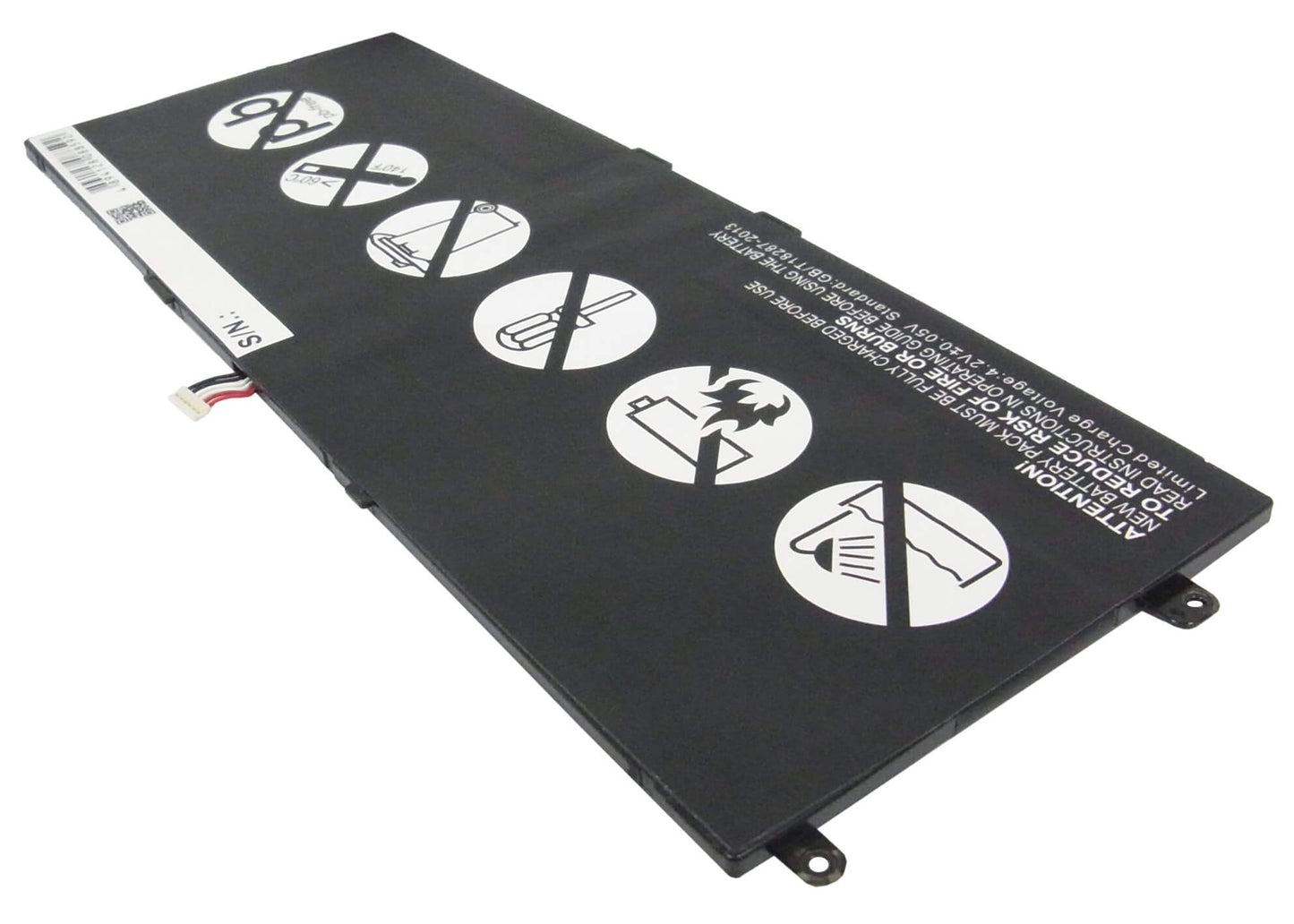3.7V, 6000mAh, Li-Polymer Battery fits Sony, Gpt121, Sgpt121us/s, 22.2Wh
