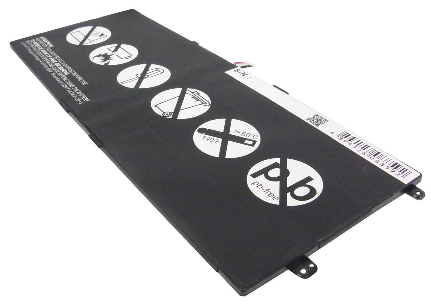 3.7V, 6000mAh, Li-Polymer Battery fits Sony, Gpt121, Sgpt121us/s, 22.2Wh