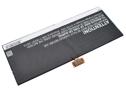 3.7V, 6760mAh, Li-Polymer Battery fits Asus, Vivotab Tf600tl, 25.012Wh