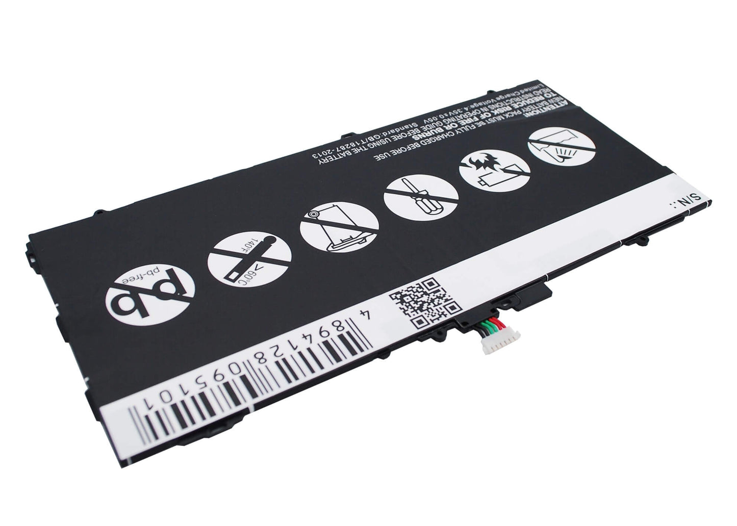 CS-SMT805SL, Tablet 3.8V, 7900mAh, Li-Polymer Battery fits Samsung, Chagall, Galaxy Tab S 10.5, 30.02Wh