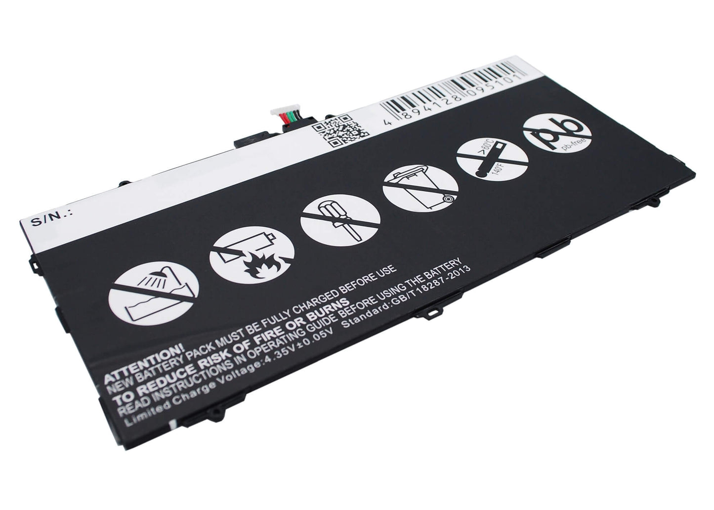 CS-SMT805SL, Tablet 3.8V, 7900mAh, Li-Polymer Battery fits Samsung, Chagall, Galaxy Tab S 10.5, 30.02Wh