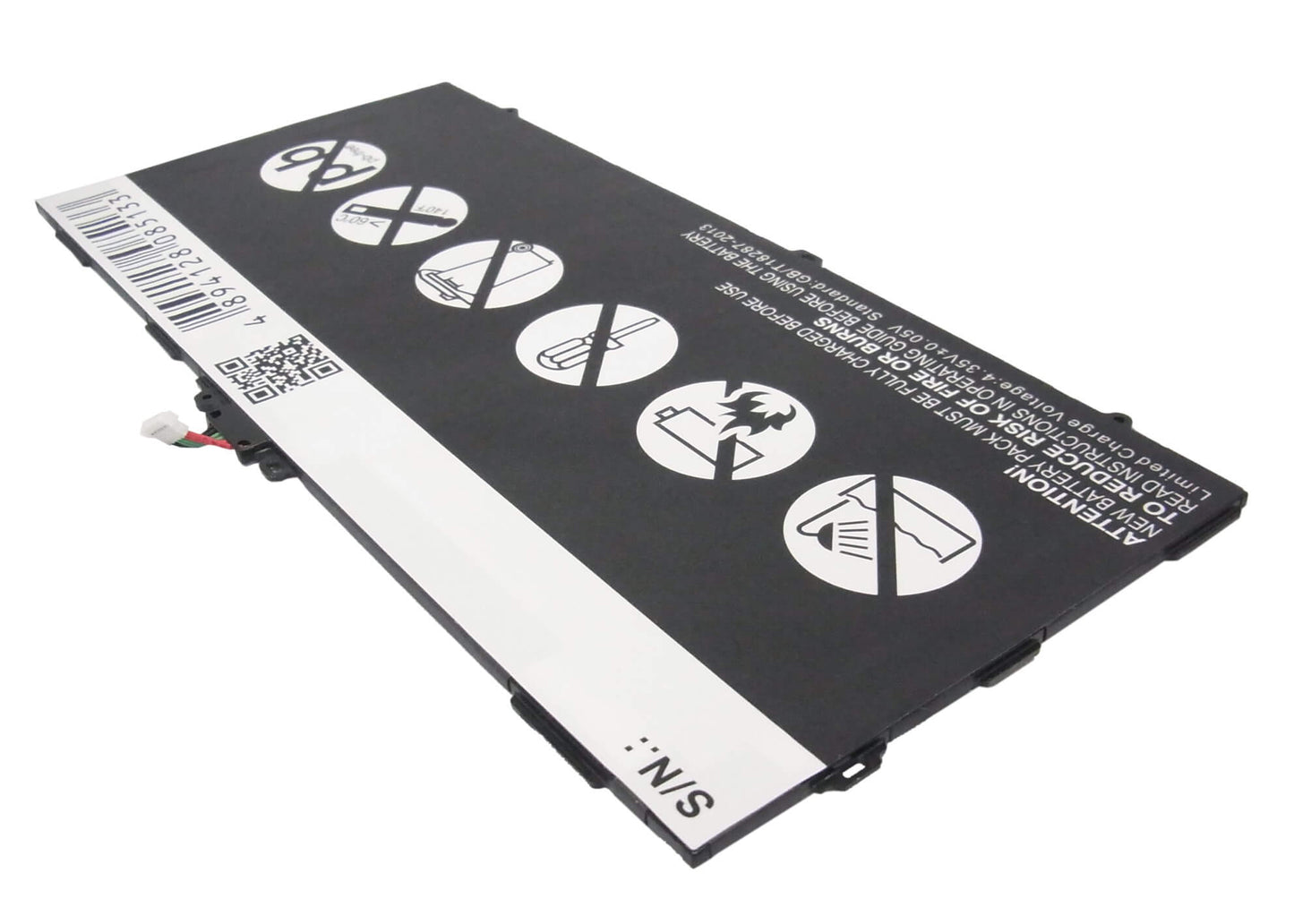 CS-SMT800SL, Tablet 3.8V, 7900mAh, Li-Polymer Battery fits Samsung, Chagall, Galaxy Tab S 10.5, 30.02Wh