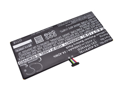 7.4V, 3300mAh, Li-Polymer Battery fits Asus, Vivotab Tf810cd, 24.42Wh