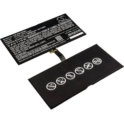 3.77V, 10800mAh, Li-Polymer Battery fits Apple, A1670, A1671, 40.716Wh