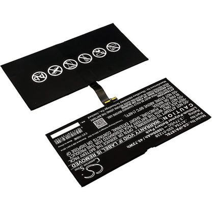 3.77V, 10800mAh, Li-Polymer Battery fits Apple, A1670, A1671, 40.716Wh
