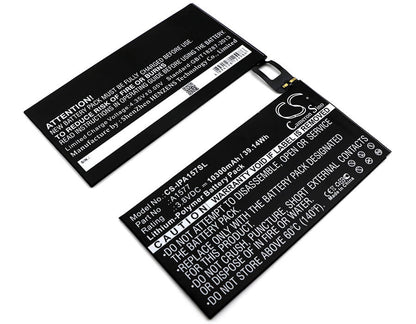 3.8V, 10300mAh, Li-Polymer Battery fits Apple, A1577, A1584, 39.14Wh